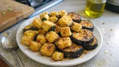 Zucchine e melanzane al forno “ammollicate”: la panatura croccante senza frittura