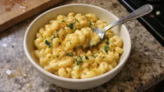 Mac and cheese cremoso in pentola: la salsa al cheddar che avvolge davvero la pasta